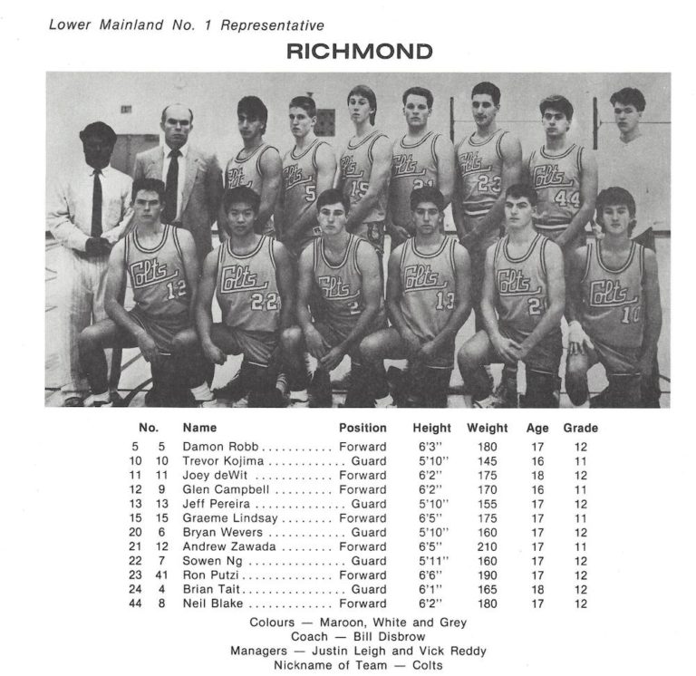 THE 75th ANNIVERSARY FINALE Nanaimo ’78 and Richmond ’88 both brought