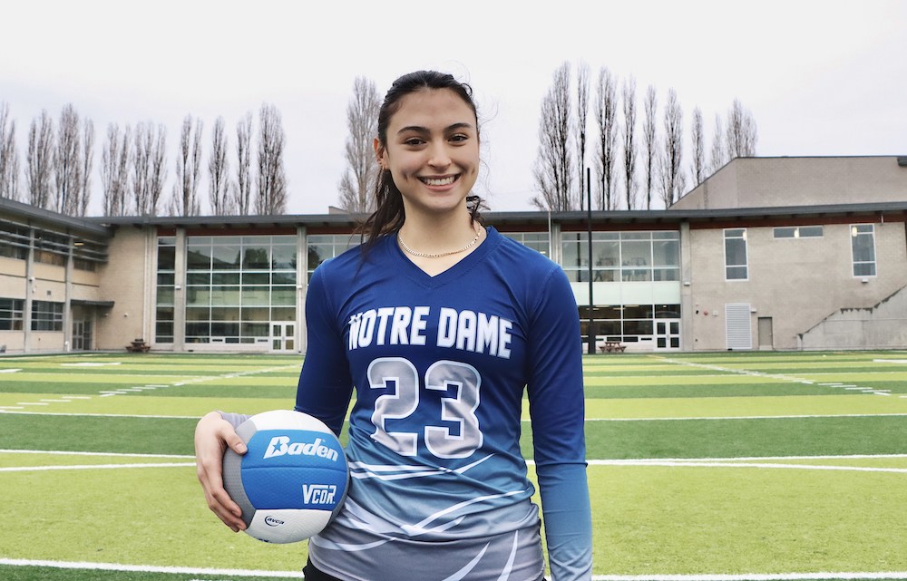 Notre Dame's Mackenzie Pool: . Girls Volleyball 2021-22 Player of the  Year, a study in impassioned learning on & off court, makes Alberta Pandas  her next stop! – Varsity Letters